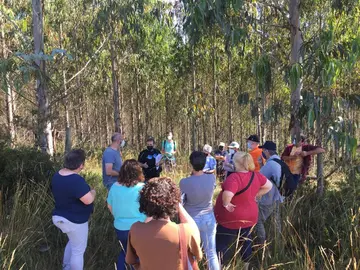 Visita &aacute; zona das Bra&ntilde;as do Deo
