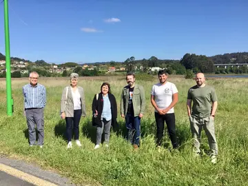 Imaxe da visita &aacute;s Marismas do Baxoi