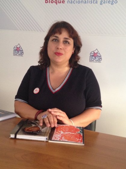 Cristina López é a responsábel comarcal do BNG