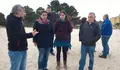 Ana Miranda visita Miño para levar a Bruxelas os problemas da praia