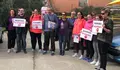 Respaldamos onte a concentración das traballadoras da escola infantil A Ceboliña