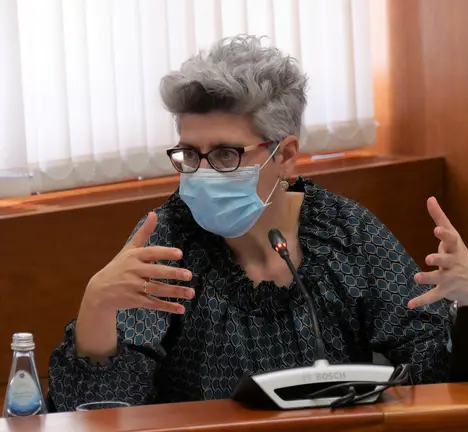 Mercedes Queixas, deputada do BNG