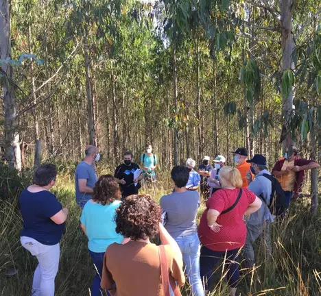 Visita &aacute; zona das Bra&ntilde;as do Deo
